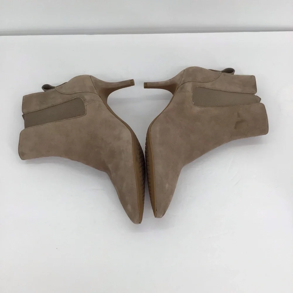 Cole Haan NWOT Go-To Park Suede Leather Boot In Irish Coffee Taupe Size 6.5 - Picture 7 of 10